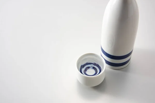 Proeven Van Heerlijke Japanse Sake Japan — Stockfoto