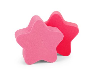 beyaz zemin üzerine kırmızı bez