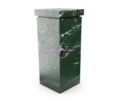 Eski sütun eski stil sabittir. Yüksek çözünürlüklü gerçekçi 3d çizim