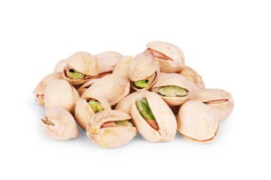 yığın beyaz zemin üzerine fıstık fıstık