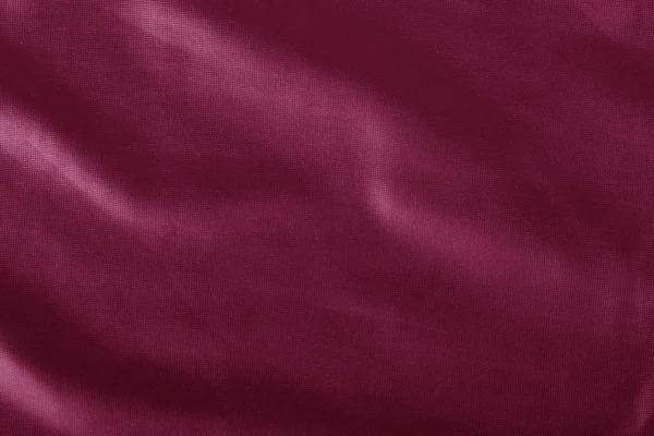 Closeup Rippled Black Silk Fabric — Stock Photo, Image