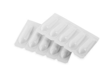 Vajinal fitil plastik şerit paketi ve kutu