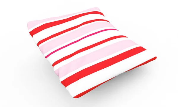 Подушка Изолированная Белом Фоне Рендеринга — стоковое фото