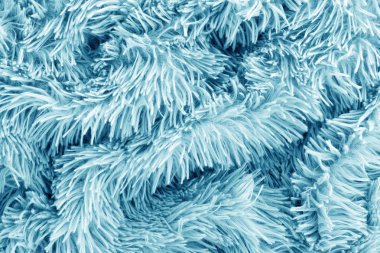 Mavi örme kumaş arka plan