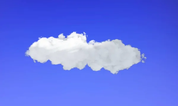 Chmury Nad Niebo Render — Zdjęcie stockowe
