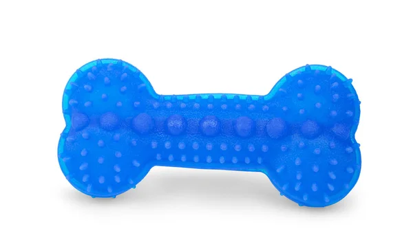 Juguete Mascota Azul Hueso Perro — Foto de Stock