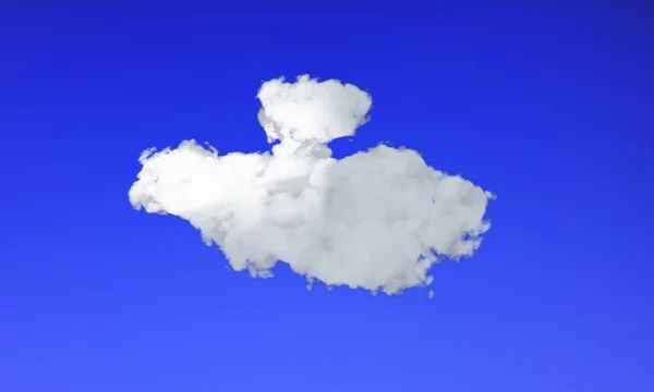 Nuvens Sobre Céu Render — Fotografia de Stock