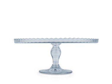tatlılar, şeffaf bir kapak ile için boş cam stand