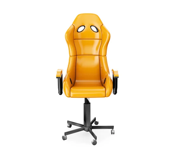 Gaming Chair Isolated. 3D rendering