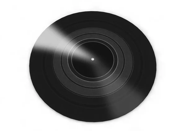 Disque Vinyle Fondu Rendu Disque Vinyle Fondu — Photo