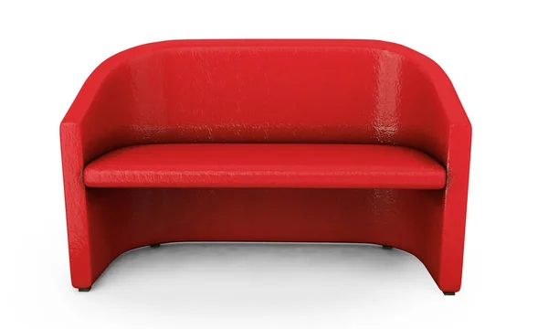 Sofa White Background Render — Stock Photo, Image