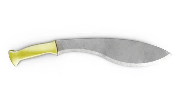 Machete Witte Achtergrond Illustratie — Stockfoto