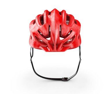 Bisiklet kask izole. 3D render