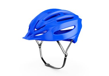 Bisiklet kask izole. 3D render