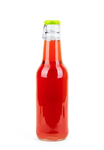 Botella de refresco dulce sobre fondo blanco — Foto de Stock