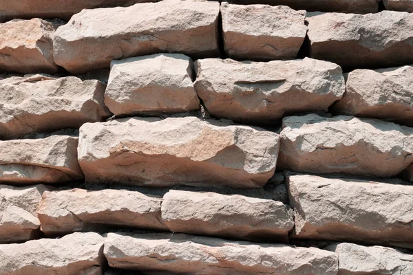 Taş duvar rustik doku arkaplanı — Stok fotoğraf