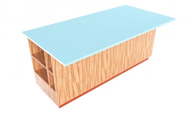 Seramik tablo, beyaz üzerinde izole, kırpma yolu ile