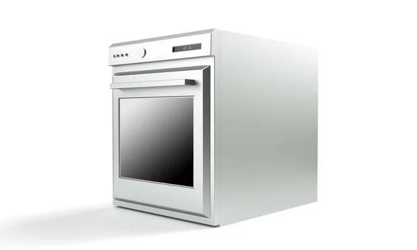 Professional oven on a white background 3d render — Stock Photo, Image