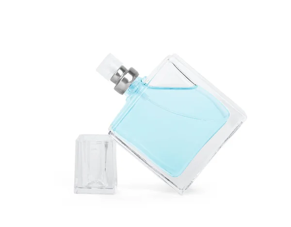 Frasco de perfume aislado sobre fondo blanco —  Fotos de Stock