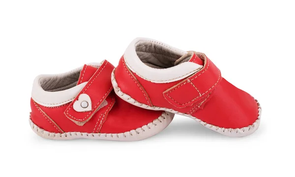 Sneakers Ροζ Λευκό Φόντο Παιδικά Αθλητικά Παπούτσια Copy Spase — Φωτογραφία Αρχείου
