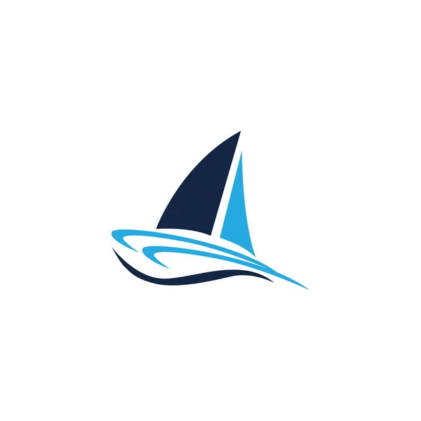 Sailing Boat Vector Image — Stock Vector