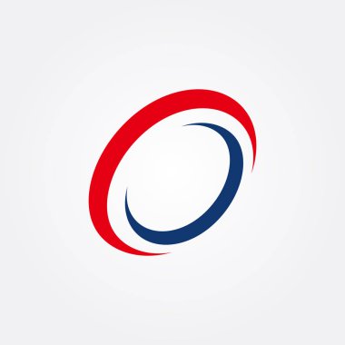 Soyut daire iş logo