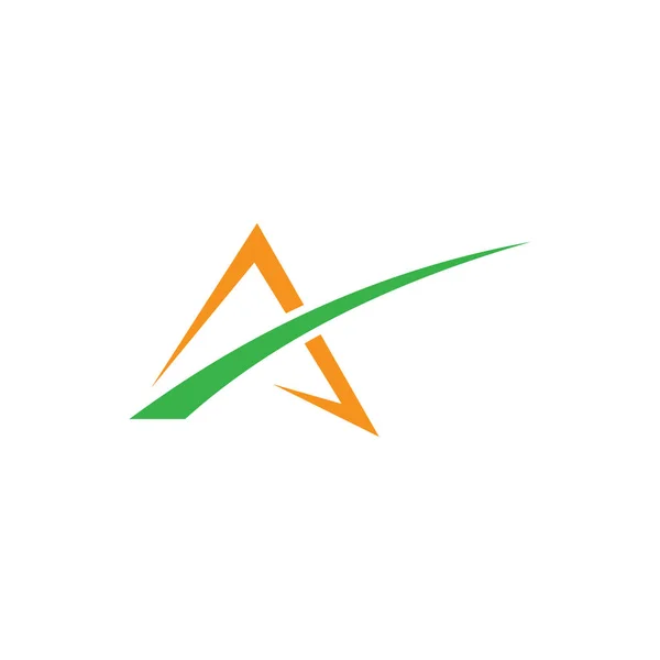 抽象三角形商业徽标 — 图库矢量图片