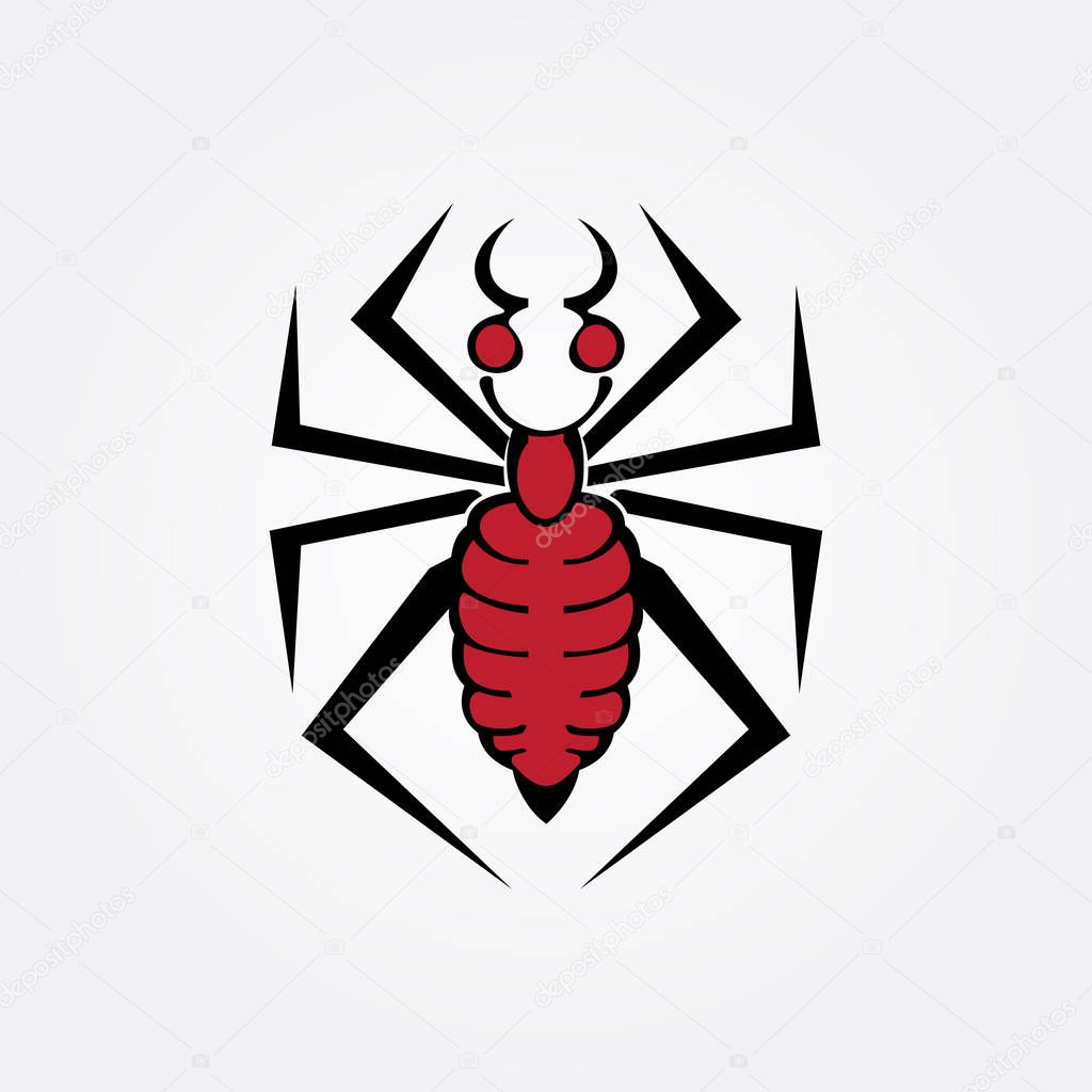 Spider tribal vector image