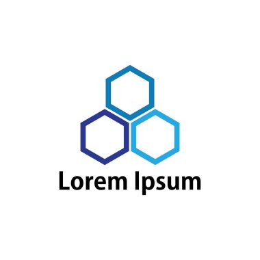 altıgen iş vektör görüntü