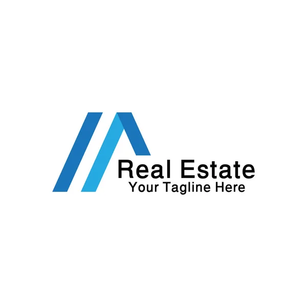 Logo Společnosti Real Estate — Stockový vektor