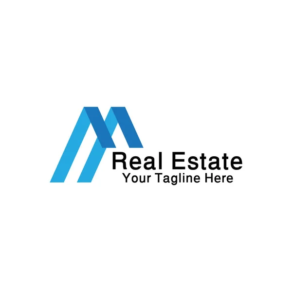 Logo Společnosti Real Estate — Stockový vektor