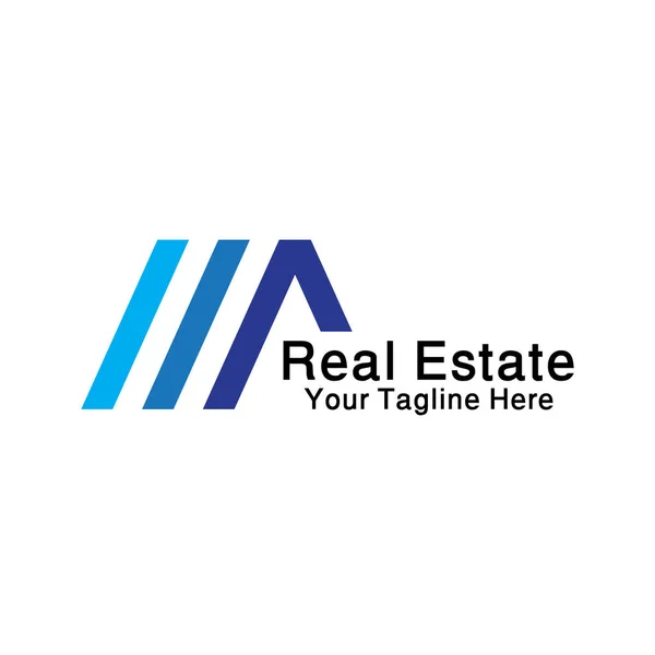 Logo Společnosti Real Estate — Stockový vektor