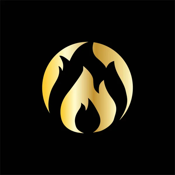 Tecnología Contra Incendios Para Logotipo Del Negocio — Vector de stock