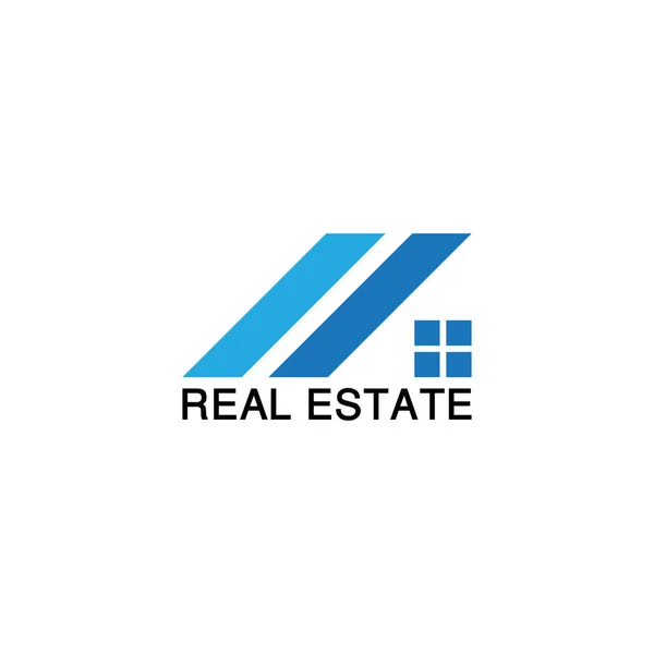 Real Estate Business Logo Design — Stock Vector