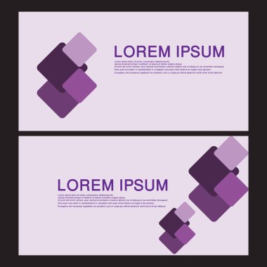 Soyut düşük Poli kartvizit tasarımı