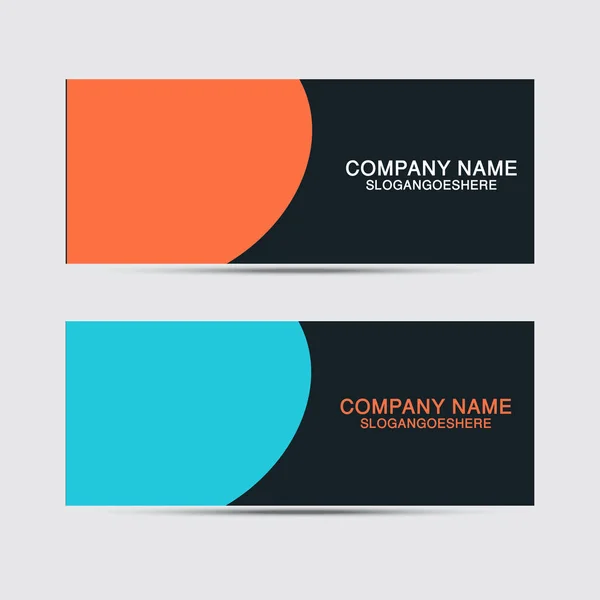 Business Card Design Pro Obchodní Komunikaci — Stockový vektor
