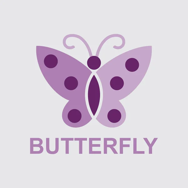 Abstract Butterfly Beauty Business Logo — Stock Vector