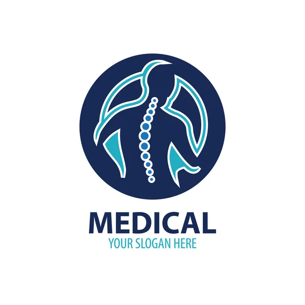 Company Business Medical Symbol Vector Design Icon Logo Template Sign — Stock Vector