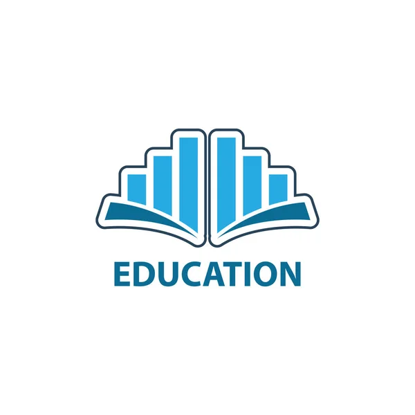 Educación logo vector imagen — Vector de stock