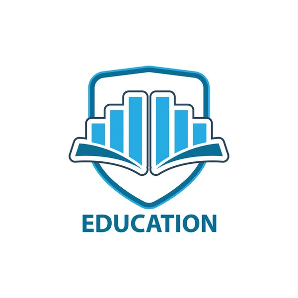 Εκπαίδευση λογότυπο διανυσματική εικόνα — Διανυσματικό Αρχείο
