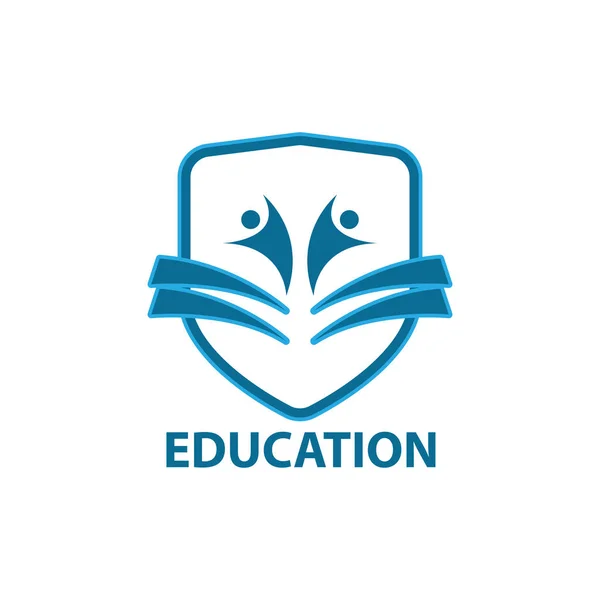 Educación logo vector imagen — Vector de stock