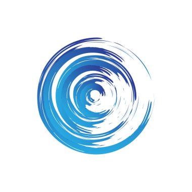 Soyut wave iş logosu