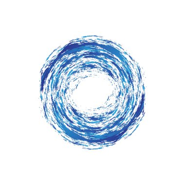 Soyut wave iş logosu