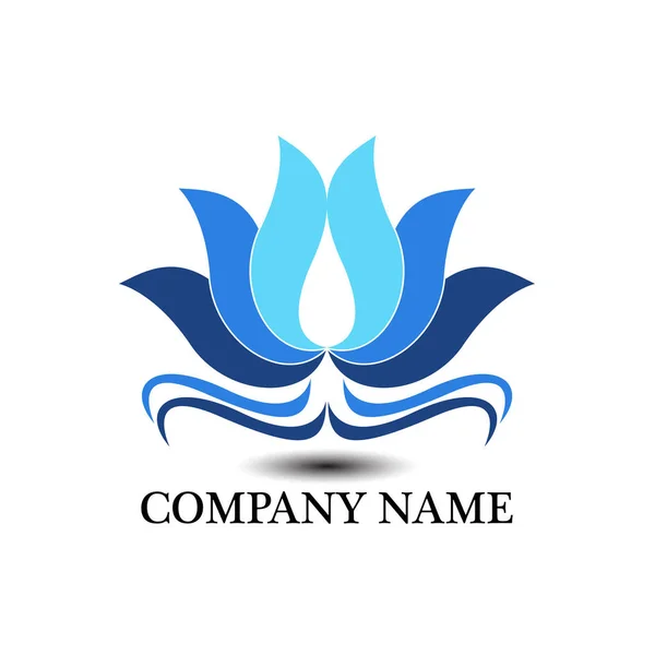Belleza empresa logo — Vector de stock