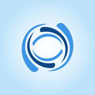 soyut dalga iş logo vektör tasarımı