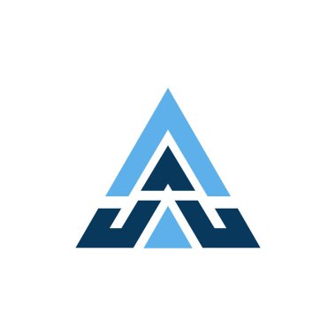 üçgen iş vektör logosu