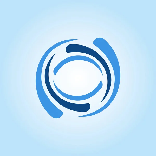 Абстрактна хвиля бізнес логотип векторний дизайн — стоковий вектор