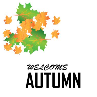 Sonbahar, yaz vektör görüntü