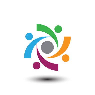 insanlar iş bağlama logo