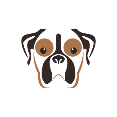 baş köpek vektör çizim
